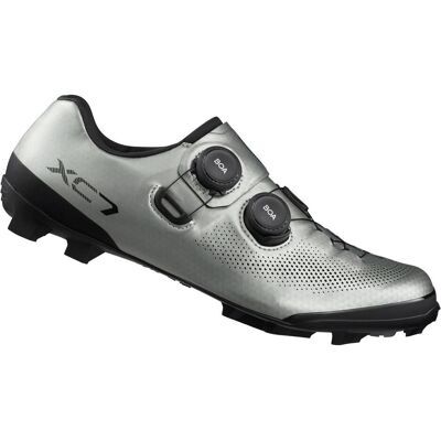 Shimano Herren, Veloschuhe, XC703 (42), Grau, Silber Shimano Herren, Veloschuhe, XC703 (42), Grau, Silber