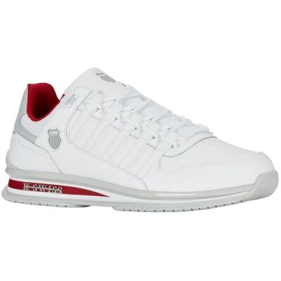 K-Swiss, Herren, Sneakers, Rinzler GT Sneakers voor heren, WHT/Samba/Gry VLT, 49 EU, Violett, Weiss, Grau, (49) K-Swiss, Herren, Sneakers, Rinzler GT Sneakers voor heren, WHT/Samba/Gry VLT, 49 EU, Violett, Weiss, Grau, (49)