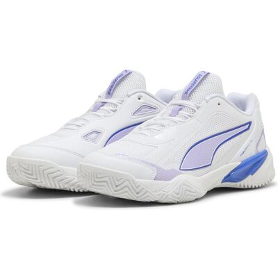 Puma Damen, Fussballschuhe, Solarstrike W+ 4 (44), Weiss, Violett, Blau Puma Damen, Fussballschuhe, Solarstrike W+ 4 (44), Weiss, Violett, Blau