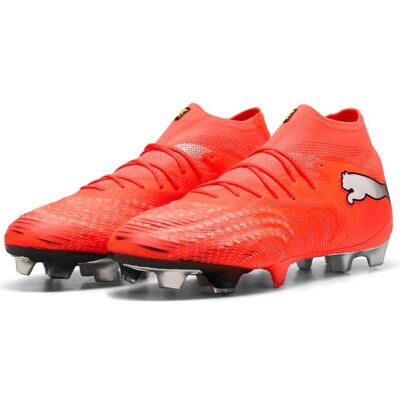 Puma Damen, Fussballschuhe, FUTURE 9 ULTIMATE FG Wn's (39), Rot, Weiss, Schwarz, Silber Puma Damen, Fussballschuhe, FUTURE 9 ULTIMATE FG Wn's (39), Rot, Weiss, Schwarz, Silber