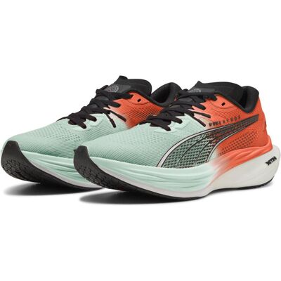 Puma Herren, Laufschuhe, Deviate NITRO 3 HYROX AH25 (39), Rot, Grün Puma Herren, Laufschuhe, Deviate NITRO 3 HYROX AH25 (39), Rot, Grün