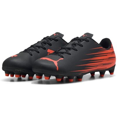 Puma Jungen, Fussballschuhe, Attacanto Ii Fg/Ag Jr (30), Rot, Schwarz Puma Jungen, Fussballschuhe, Attacanto Ii Fg/Ag Jr (30), Rot, Schwarz
