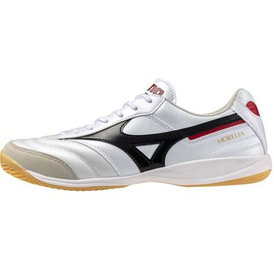 Mizuno, Unisex, Fussballschuhe, Morelia Sala Elite In (42), Weiss, Schwarz Mizuno, Unisex, Fussballschuhe, Morelia Sala Elite In (42), Weiss, Schwarz