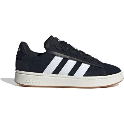 Adidas Herren, Sneakers, GRAND COURT ALPHA 00s - CBLACK/FTWWHT/GUM10, Weiss, Braun, Schwarz, (46 2/3) Adidas Herren, Sneakers, GRAND COURT ALPHA 00s - CBLACK/FTWWHT/GUM10, Weiss, Braun, Schwarz, (46 2/3)