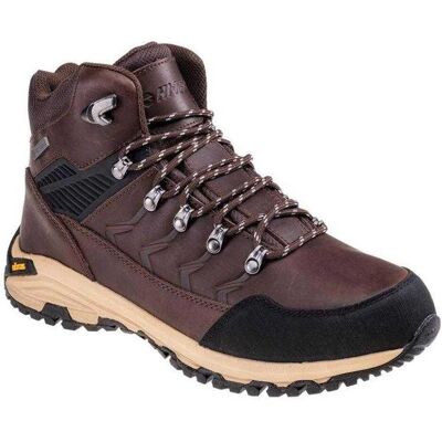 Hi-Tec Leknes Mid Ag Braune - Wanderschuhe Hi-Tec Leknes Mid Ag Braune - Wanderschuhe