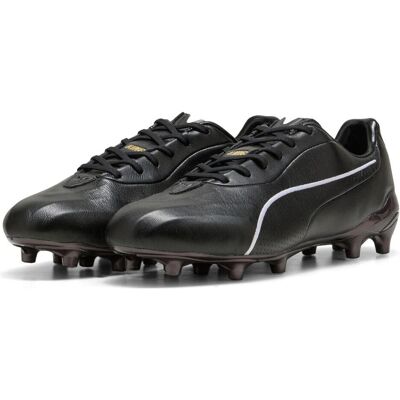 Puma Unisex, Fussballschuhe, King Platinum Fg/Ag (45), Weiss, Gold, Schwarz Puma Unisex, Fussballschuhe, King Platinum Fg/Ag (45), Weiss, Gold, Schwarz