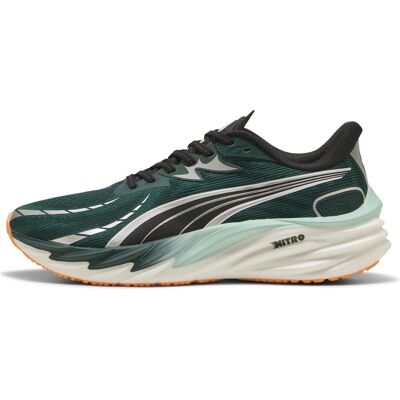 Puma Herren, Laufschuhe, Velocity NITRO 4 (40.5), Grün, Orange, Mehrfarbig Puma Herren, Laufschuhe, Velocity NITRO 4 (40.5), Grün, Orange, Mehrfarbig