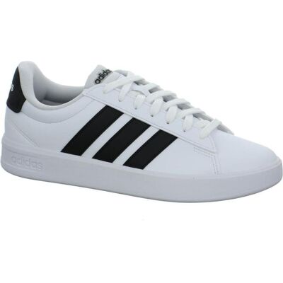 Adidas Herren, Sneakers, GRAND COURT 3.0 FTWWHT/CBLACK/FTWWHT 10.5, Weiss, Schwarz, (45 1/3) Adidas Herren, Sneakers, GRAND COURT 3.0 FTWWHT/CBLACK/FTWWHT 10.5, Weiss, Schwarz, (45 1/3)