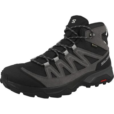 Salomon, Herren, Wanderschuhe, X Ward Leather Mid GTX - 60959 (44 2/3), Grau Salomon, Herren, Wanderschuhe, X Ward Leather Mid GTX - 60959 (44 2/3), Grau
