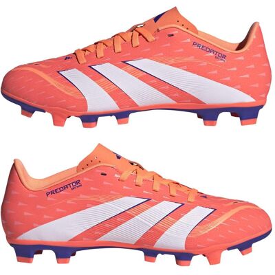 Adidas Herren, Fussballschuhe, Predator Club FG/AG (42 2/3), Weiss, Orange, Blau Adidas Herren, Fussballschuhe, Predator Club FG/AG (42 2/3), Weiss, Orange, Blau