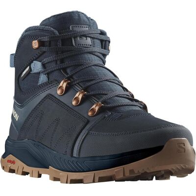 Salomon, Unisex, Wanderschuhe, W Outchill Ts CSWP 473773 - 40 (40), Blau, Schwarz Salomon, Unisex, Wanderschuhe, W Outchill Ts CSWP 473773 - 40 (40), Blau, Schwarz