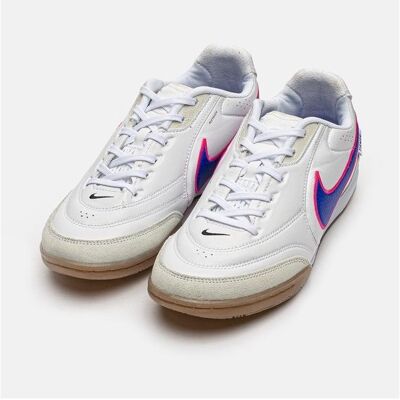 Nike, Herren, Fussballschuhe, Tiempo Streetgato Hallenfussballschuhe (46), Blau, Pink, Weiss Nike, Herren, Fussballschuhe, Tiempo Streetgato Hallenfussballschuhe (46), Blau, Pink, Weiss
