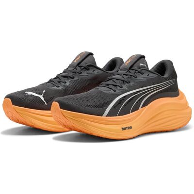 Puma Herren, Laufschuhe, MagMax NITRO (44.5), Grau, Orange Puma Herren, Laufschuhe, MagMax NITRO (44.5), Grau, Orange
