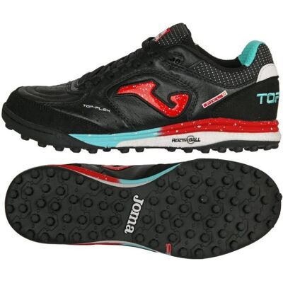 Joma, Herren, Fussballschuhe, Fussballschuhe für Herren - Top Flex Rebound 2601 Turf (46), Schwarz Joma, Herren, Fussballschuhe, Fussballschuhe für Herren - Top Flex Rebound 2601 Turf (46), Schwarz