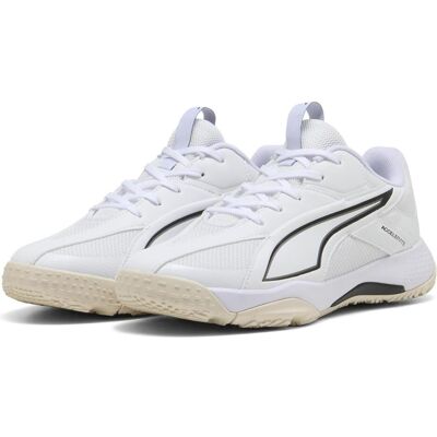 Puma Jungen, Hallenschuhe, Accelerate Jr 5 (33), Weiss, Schwarz Puma Jungen, Hallenschuhe, Accelerate Jr 5 (33), Weiss, Schwarz