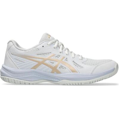 ASICS, Damen, Hallenschuhe, Upcourt 6 Damen (37.5), Weiss ASICS, Damen, Hallenschuhe, Upcourt 6 Damen (37.5), Weiss