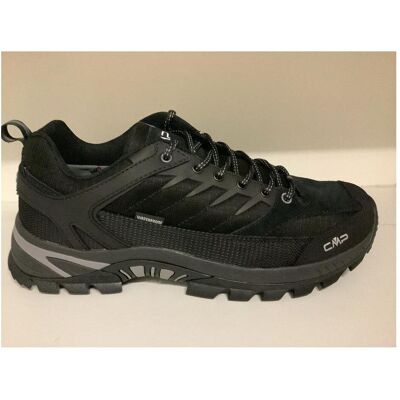 CMP Campagnolo, Herren, Wanderschuhe, Rigel 2.0 Low Trekking Shoes WP (46), Grau, Schwarz CMP Campagnolo, Herren, Wanderschuhe, Rigel 2.0 Low Trekking Shoes WP (46), Grau, Schwarz