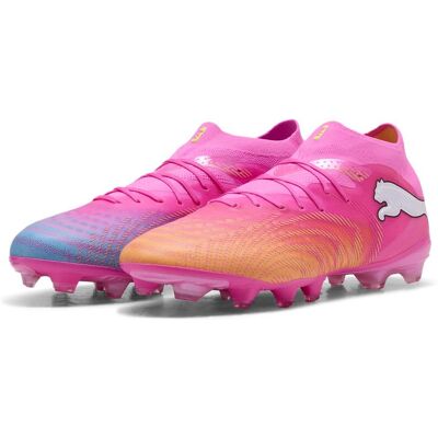 Puma Herren, Fussballschuhe, Future 9 Pro Fg/Ag (44), Weiss, Orange, Pink Puma Herren, Fussballschuhe, Future 9 Pro Fg/Ag (44), Weiss, Orange, Pink