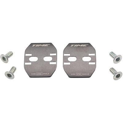 Time, Schuhplatten, ATAC MTB cleats shoe shield kit (2 shoe shields), Schwarz Time, Schuhplatten, ATAC MTB cleats shoe shield kit (2 shoe shields), Schwarz