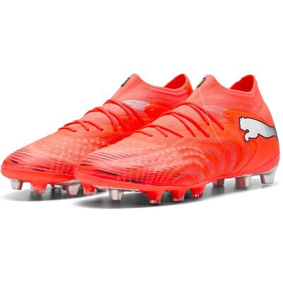 Puma Herren, Fussballschuhe, Future 9 Ultimate Ag (40.5), Rot, Weiss, Schwarz, Silber Puma Herren, Fussballschuhe, Future 9 Ultimate Ag (40.5), Rot, Weiss, Schwarz, Silber