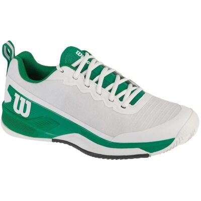 Wilson, Herren, Tennisschuhe, RUSH PRO 4.5 CLAY (45 1/3), Weiss Wilson, Herren, Tennisschuhe, RUSH PRO 4.5 CLAY (45 1/3), Weiss