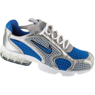 Nike, Herren, Sneakers, Air Zoom Spiridion Cage 2 Blau, Blau, Silber, (40.5) Nike, Herren, Sneakers, Air Zoom Spiridion Cage 2 Blau, Blau, Silber, (40.5)