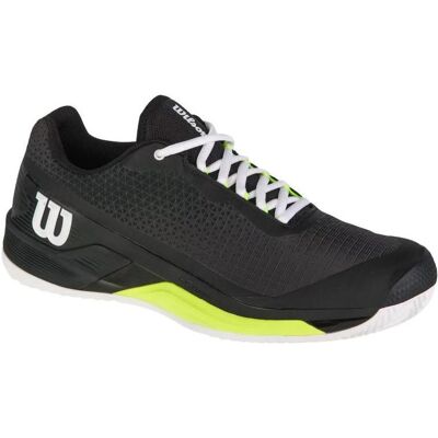 Wilson, Herren, Tennisschuhe, Rush Pro 4.0 Clay Black/White Man (41 1/3), Weiss, Schwarz Wilson, Herren, Tennisschuhe, Rush Pro 4.0 Clay Black/White Man (41 1/3), Weiss, Schwarz
