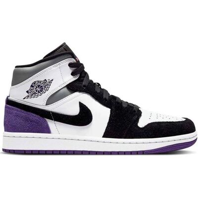 Air Jordan, Herren, Sneakers, 1 Mid SE Varsity Purple Basketball Shoes - 852542-105, Violett, (42.5) Air Jordan, Herren, Sneakers, 1 Mid SE Varsity Purple Basketball Shoes - 852542-105, Violett, (42.5)