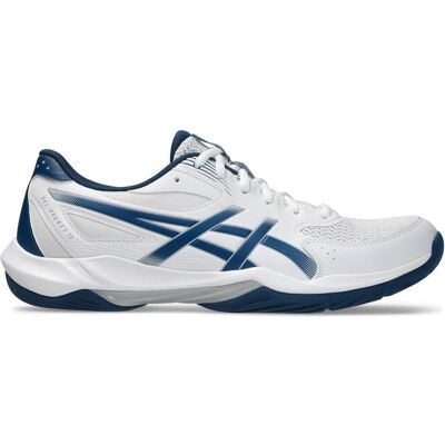 ASICS, Herren, Hallenschuhe, GEL-ROCKET 12 (41.5), Weiss, Blau ASICS, Herren, Hallenschuhe, GEL-ROCKET 12 (41.5), Weiss, Blau