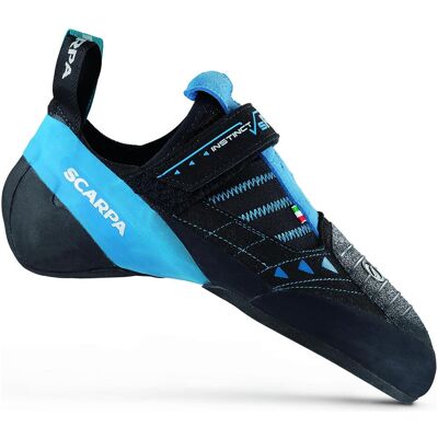 Scarpa, Unisex, Kletterschuhe, Instinct VSR (40), Schwarz, Blau Scarpa, Unisex, Kletterschuhe, Instinct VSR (40), Schwarz, Blau