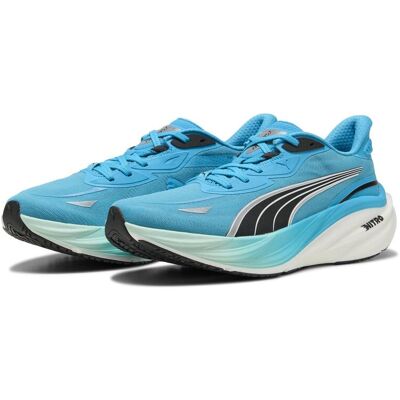 Puma Herren, Laufschuhe, Result NITRO (42.5), Blau, Schwarz Puma Herren, Laufschuhe, Result NITRO (42.5), Blau, Schwarz