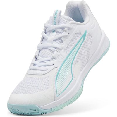 Puma Damen, Hallenschuhe, Accelerate Pro 4 W+ Game On (42.5), Weiss, Blau Puma Damen, Hallenschuhe, Accelerate Pro 4 W+ Game On (42.5), Weiss, Blau