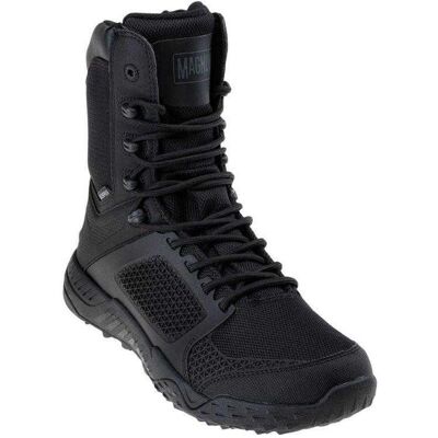 Magnum, Herren, Wanderschuhe, Taktische Herrenschuhe Drum Mid WP Schwarz und Grau Gr. 43 (43), Schwarz Magnum, Herren, Wanderschuhe, Taktische Herrenschuhe Drum Mid WP Schwarz und Grau Gr. 43 (43), Schwarz