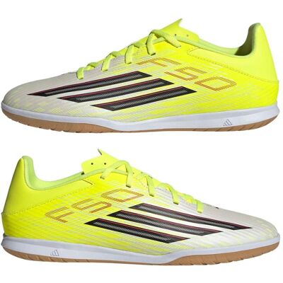 Adidas Herren, Fussballschuhe, F50 Club Indoor (44), Blau, Gelb Adidas Herren, Fussballschuhe, F50 Club Indoor (44), Blau, Gelb