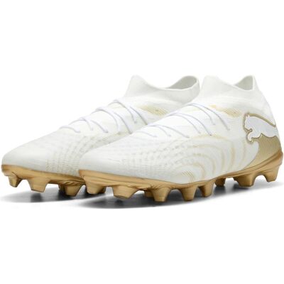 Puma Herren, Fussballschuhe, Future 9 Match Fg/Ag (41), Gold, Weiss Puma Herren, Fussballschuhe, Future 9 Match Fg/Ag (41), Gold, Weiss