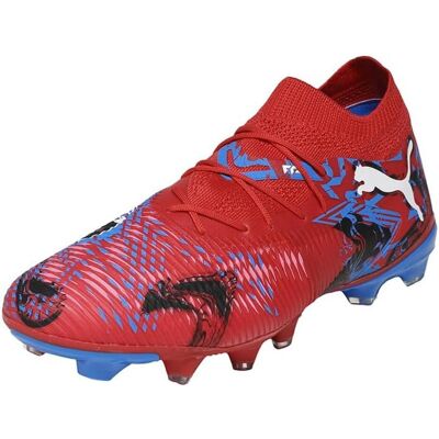 Puma Unisex, Fussballschuhe, Future 8 Match Playmakers Fg/Ag (47), Blau, Pink, Schwarz, Rot Puma Unisex, Fussballschuhe, Future 8 Match Playmakers Fg/Ag (47), Blau, Pink, Schwarz, Rot