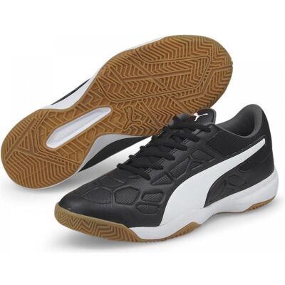 Puma Herren, Hallenschuhe, Tenaz (46.5), Schwarz, Weiss Puma Herren, Hallenschuhe, Tenaz (46.5), Schwarz, Weiss