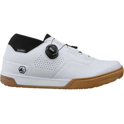 Shimano Herren, Veloschuhe, Men MTB SH-GF8 Schuh (39), Grau, Weiss Shimano Herren, Veloschuhe, Men MTB SH-GF8 Schuh (39), Grau, Weiss