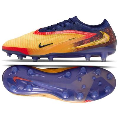 Nike, Herren, Fussballschuhe, Phantom Low Elite Schuhe (42.5), Orange, Blau, Gelb Nike, Herren, Fussballschuhe, Phantom Low Elite Schuhe (42.5), Orange, Blau, Gelb