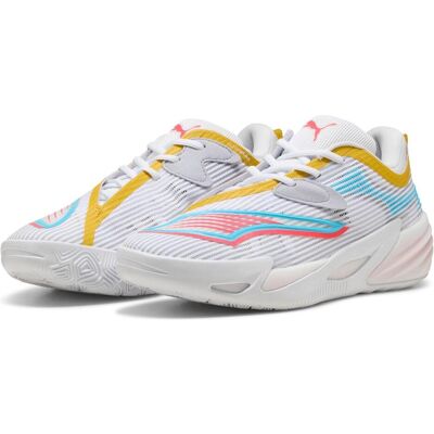 Puma Unisex, Hallenschuhe, All-Pro NITRO™ 2 (47), Weiss, Pink Puma Unisex, Hallenschuhe, All-Pro NITRO™ 2 (47), Weiss, Pink