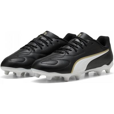 Puma Jungen, Fussballschuhe, KING 20 PLAY FG/AG Jr (32), Gold, Weiss, Schwarz Puma Jungen, Fussballschuhe, KING 20 PLAY FG/AG Jr (32), Gold, Weiss, Schwarz