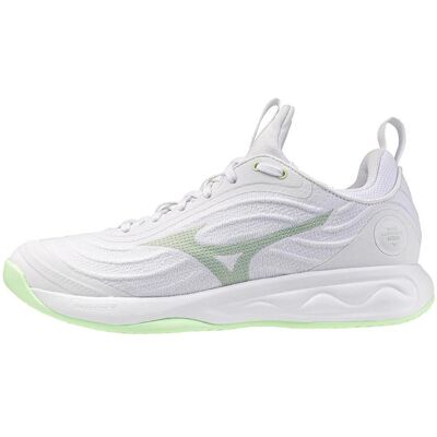 Mizuno, Unisex, Hallenschuhe, Wave Luminous Elite (38), Grau, Türkis, Weiss Mizuno, Unisex, Hallenschuhe, Wave Luminous Elite (38), Grau, Türkis, Weiss