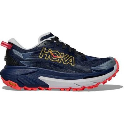 Hoka, Damen, Laufschuhe, Mafate 5 (37 1/3), Rot, Schwarz, Blau Hoka, Damen, Laufschuhe, Mafate 5 (37 1/3), Rot, Schwarz, Blau