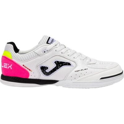 Joma, Herren, Fussballschuhe, Top Flex 2532 Hallenfussballschuhe weiss und schwarz (43), Weiss, Schwarz Joma, Herren, Fussballschuhe, Top Flex 2532 Hallenfussballschuhe weiss und schwarz (43), Weiss, Schwarz