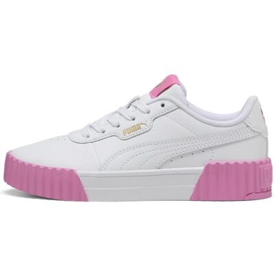 Puma Mädchen, Sneakers, Carina 3.0 Jr, Weiss, Gold, Mehrfarbig, Pink, (36) Puma Mädchen, Sneakers, Carina 3.0 Jr, Weiss, Gold, Mehrfarbig, Pink, (36)