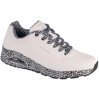 Skechers, Herren, Sneakers, Uno - Stark Mini Drip White, Weiss, (45) Skechers, Herren, Sneakers, Uno - Stark Mini Drip White, Weiss, (45)