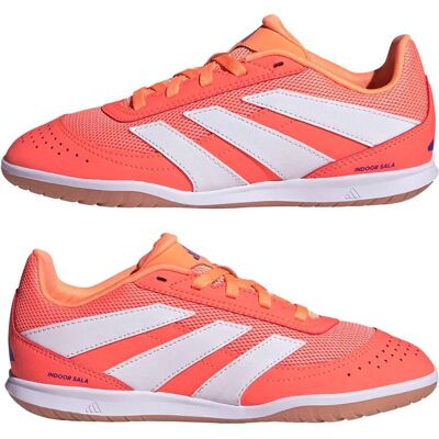 Adidas Jungen, Fussballschuhe, Unisex Club IN Sala Kids Fussballschuh Signal Coral/Cloud White/Beam Orange 35 (35), Blau, Orange, Weiss Adidas Jungen, Fussballschuhe, Unisex Club IN Sala Kids Fussballschuh Signal Coral/Cloud White/Beam Orange 35 (35), Blau, Orange, Weiss