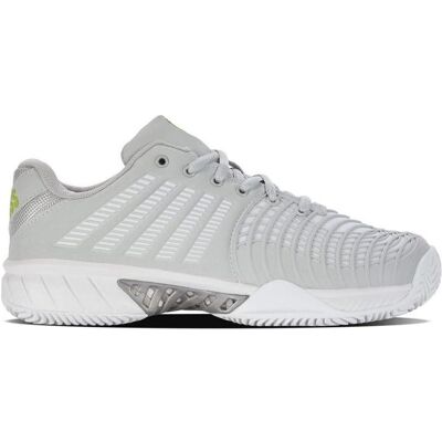 K-Swiss, Damen, Tennisschuhe, Express Light 3 HB W 98563-034-M shoes (36), Grau, Silber K-Swiss, Damen, Tennisschuhe, Express Light 3 HB W 98563-034-M shoes (36), Grau, Silber