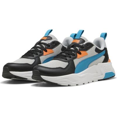 Puma Jungen, Sneakers, Trinity Lite Jr, Blau, Grau, (38) Puma Jungen, Sneakers, Trinity Lite Jr, Blau, Grau, (38)