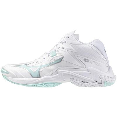 Mizuno, Damen, Hallenschuhe, WAVE LIGHTNING Z8 MID Damen (41), Blau, Weiss Mizuno, Damen, Hallenschuhe, WAVE LIGHTNING Z8 MID Damen (41), Blau, Weiss